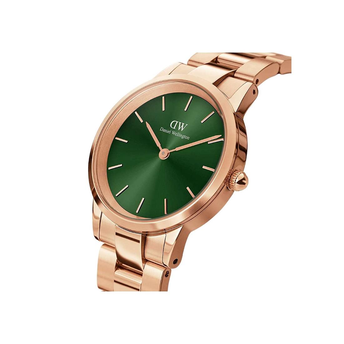 Daniel Wellington Green Dial Women Analogue Watch  DW00100420