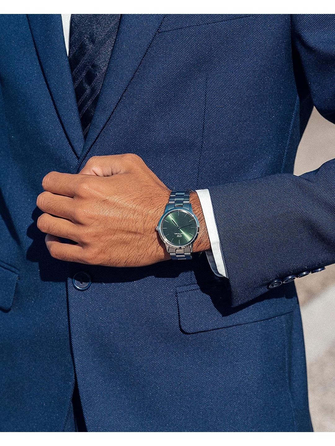 Daniel Wellington Iconic 40mm Green Dial Men Analog Watch DW00100427