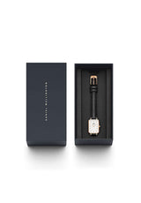 Daniel Wellington Quadro 20x26 mm White Rectangle Dial Women Watch  DW00100434
