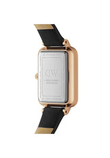 Daniel Wellington Quadro 20x26 mm White Rectangle Dial Women Watch  DW00100434