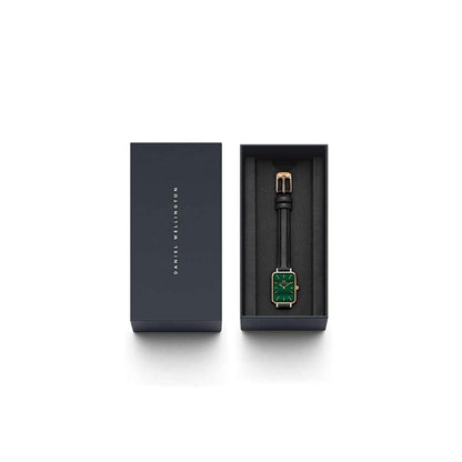 Daniel Wellington Quadro 20x26 mm Green Women Watch- DW00100439