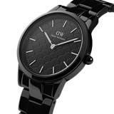 Daniel Wellington Women Iconic Link Lay Limited Ceramic 32 B Black Watch DW00100455