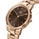 Daniel Wellington Iconic 40 mm Brown Dial Men Analogue Watch  DW00100460