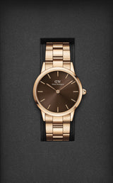 Daniel Wellington Brown Dial Unisex Analogue Watch  DW00100461