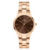 Daniel Wellington Brown Dial Women Analogue Watch  DW00100463