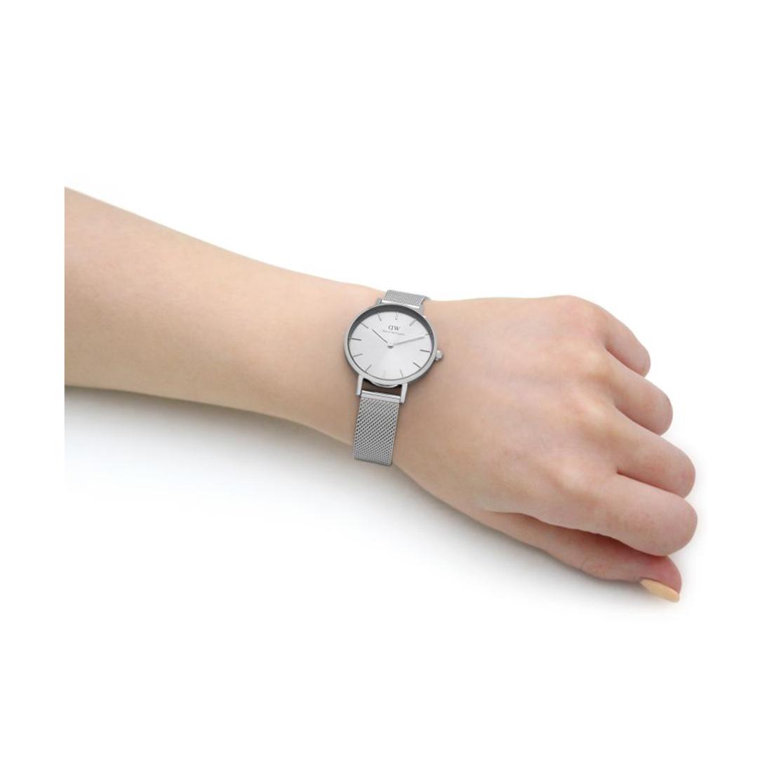 Daniel Wellington Women Petite Unitone 28 S Silver Watch - DW00100464