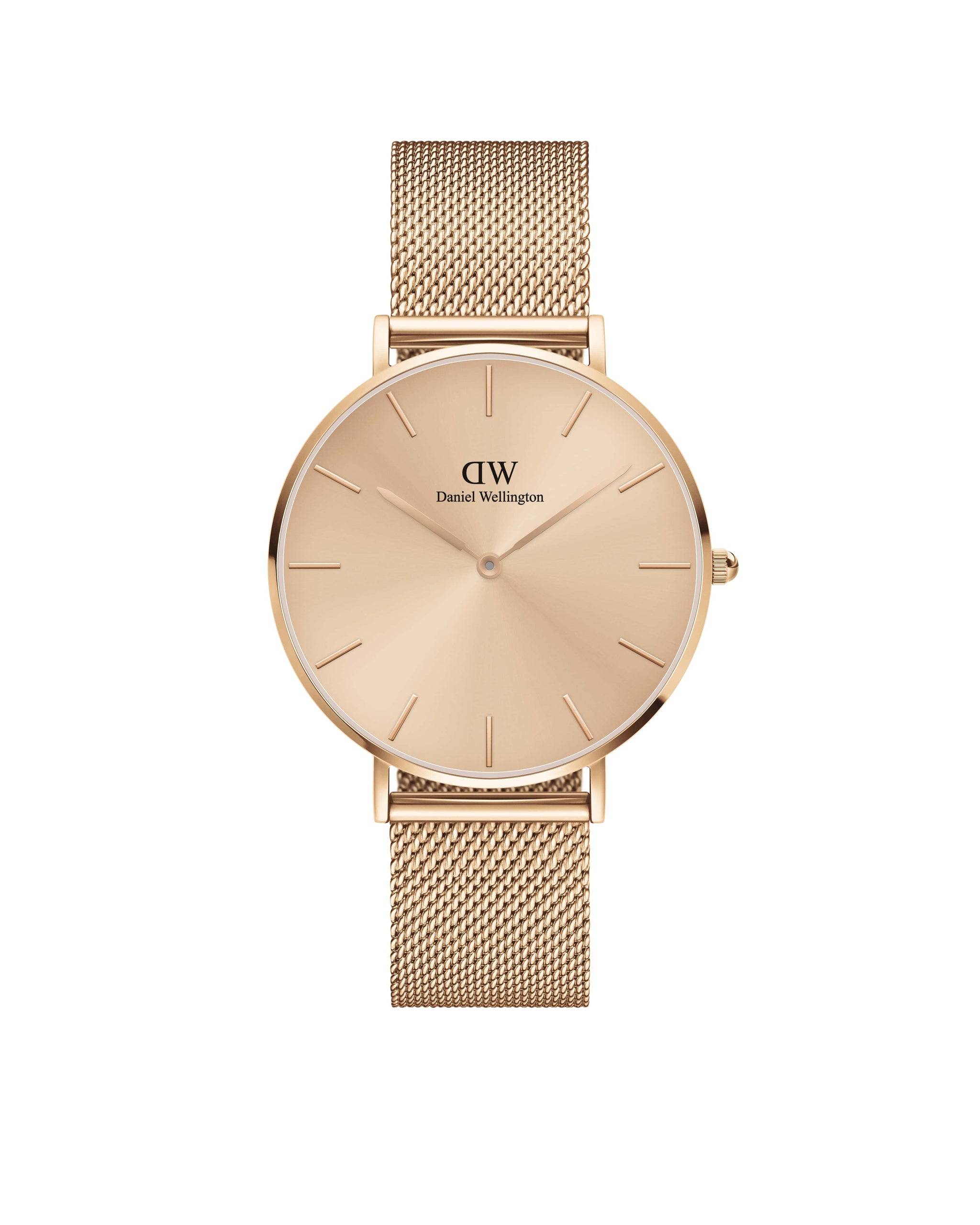 Daniel Wellington Rose Gold Dial Unisex Analogue Watch  DW00100472