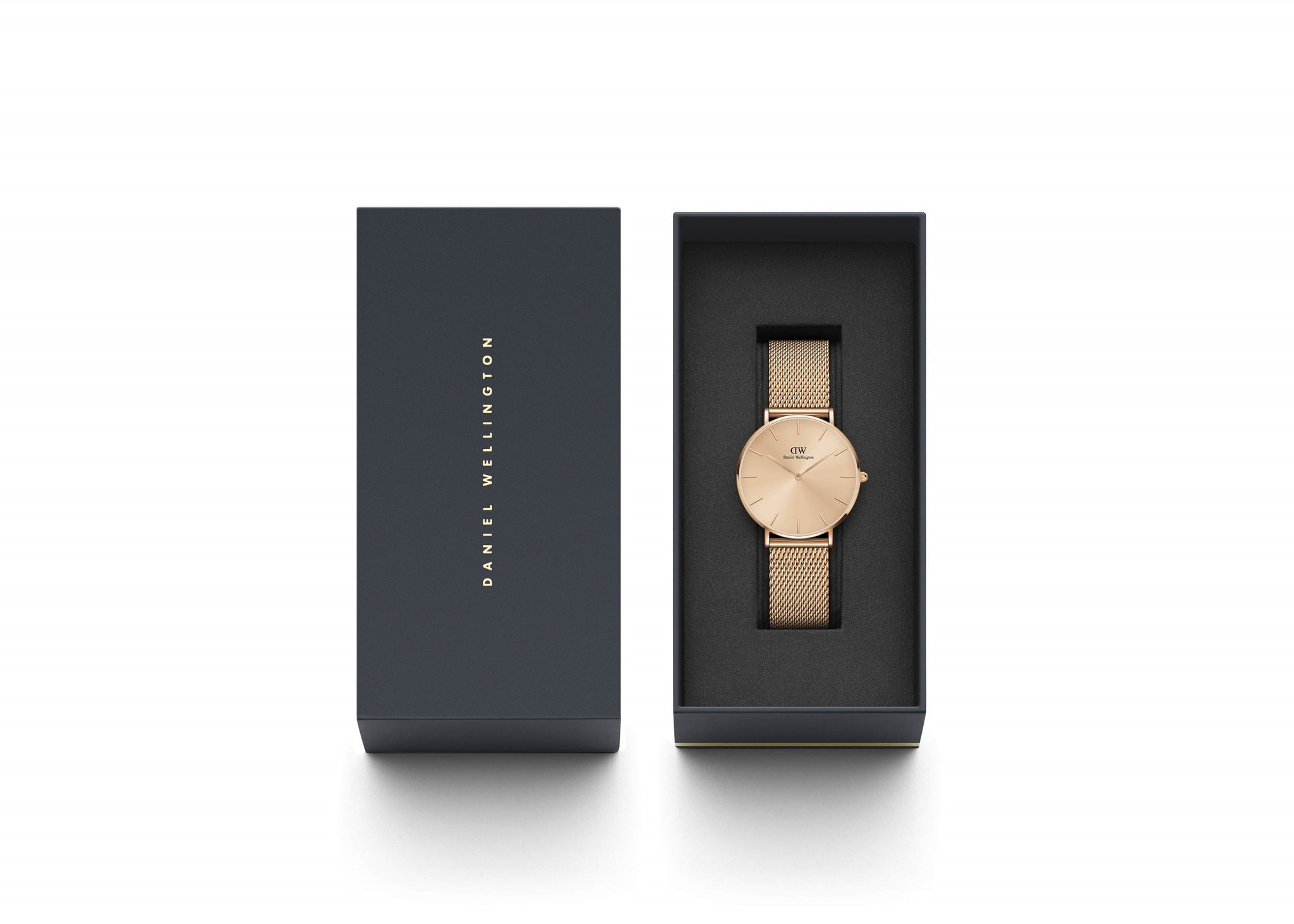 Daniel Wellington Rose Gold Dial Unisex Analogue Watch  DW00100472
