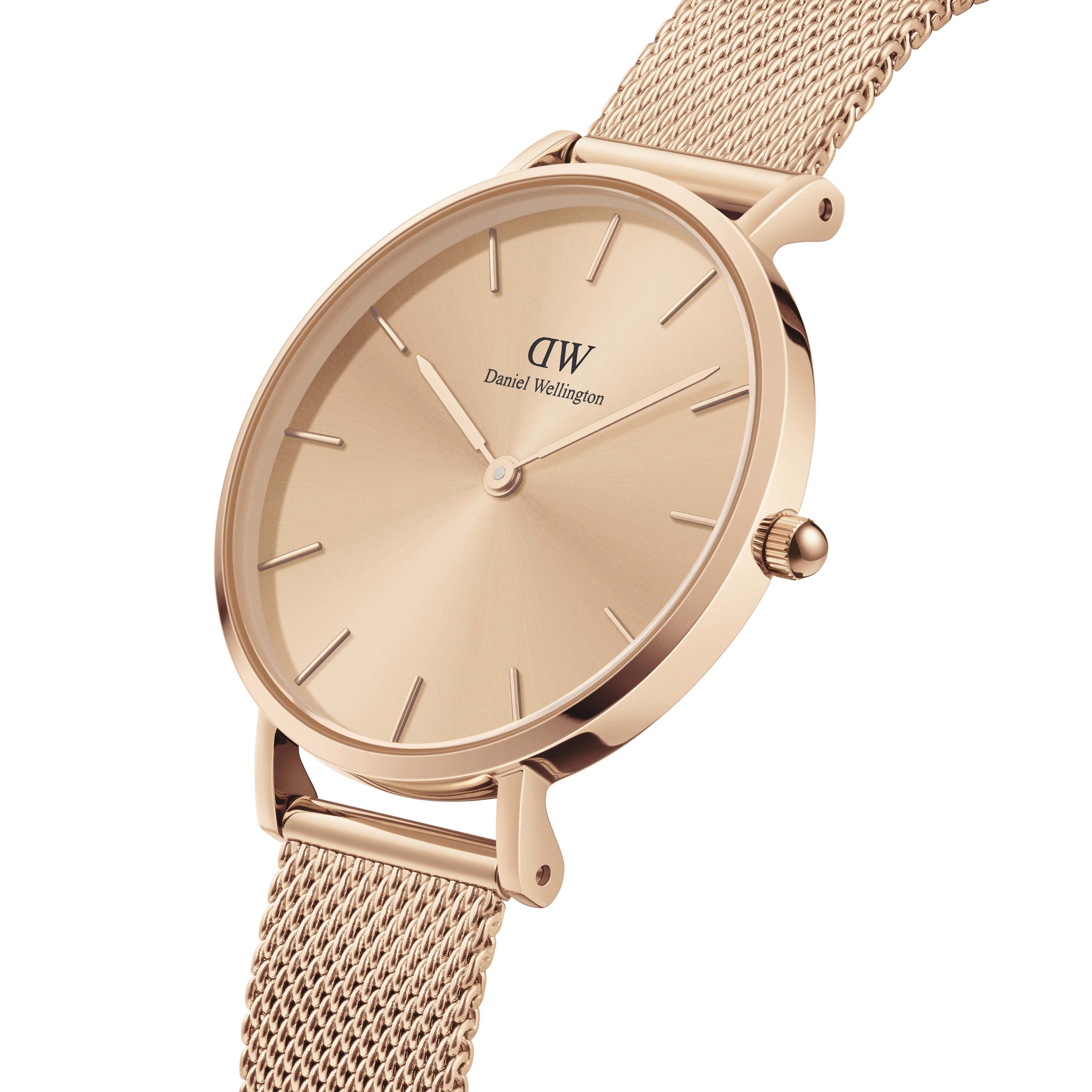 Daniel Wellington Rose Gold Dial Unisex Analogue Watch  DW00100472