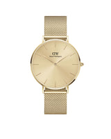 Daniel Wellington Petite 36 mm Gold Dial Unisex Analogue Watch  DW00100475