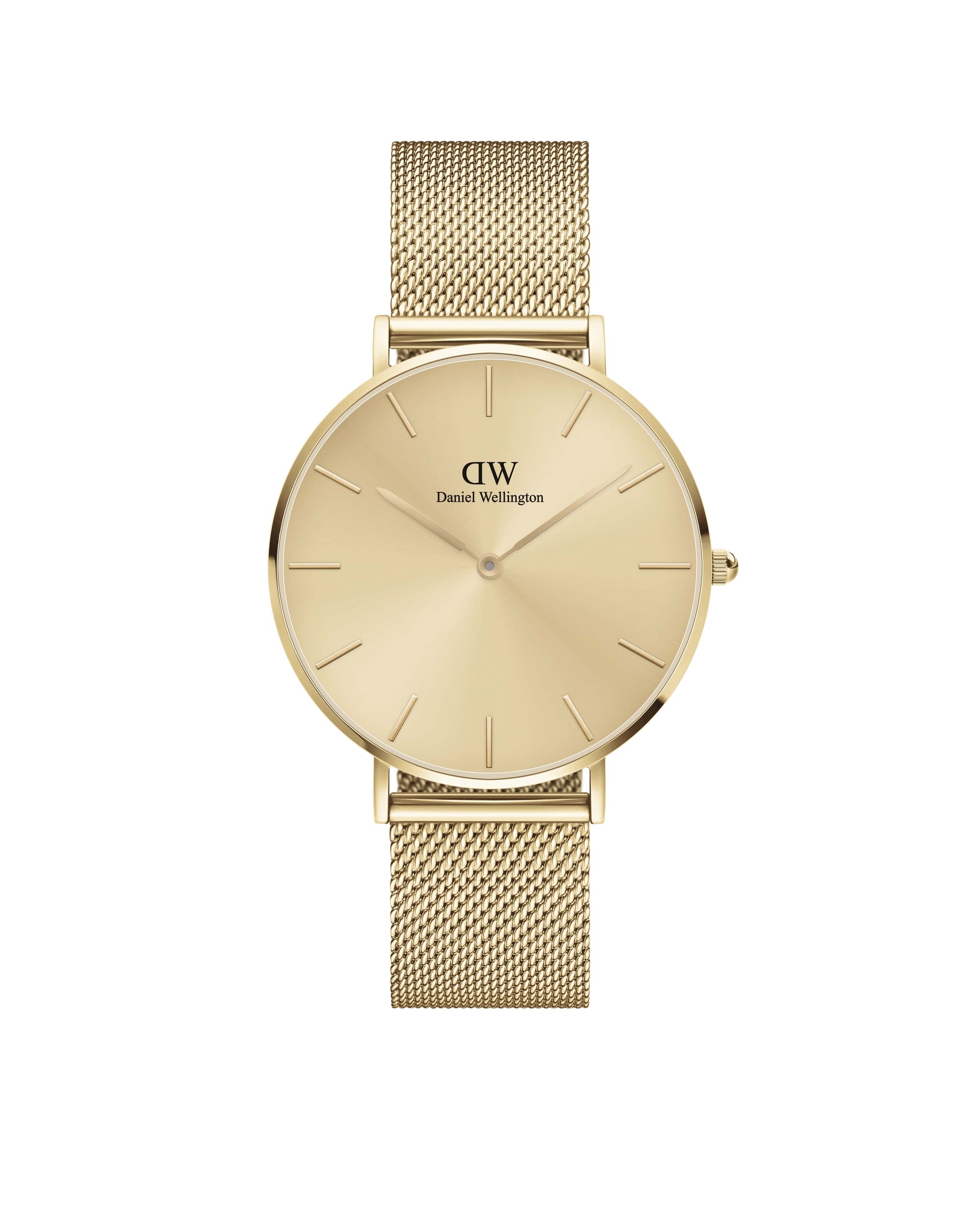 Daniel Wellington Petite 36 mm Gold Dial Unisex Analogue Watch  DW00100475