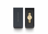 Daniel Wellington Petite 36 mm Gold Dial Unisex Analogue Watch  DW00100475