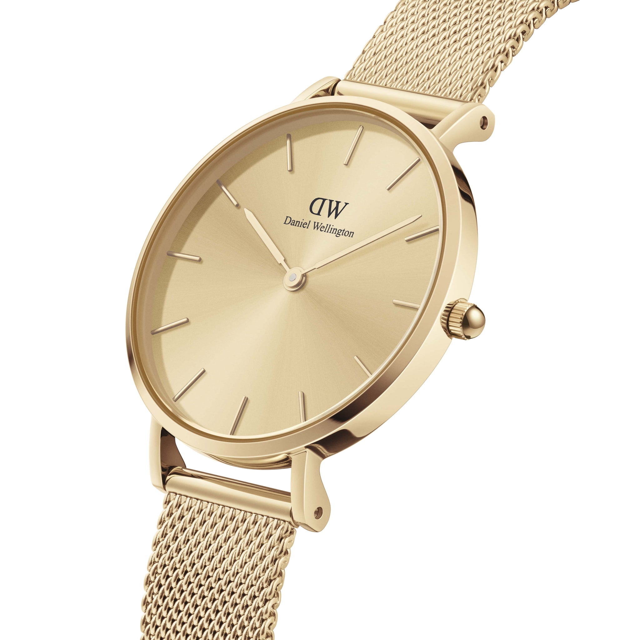 Daniel Wellington Petite 36 mm Gold Dial Unisex Analogue Watch  DW00100475