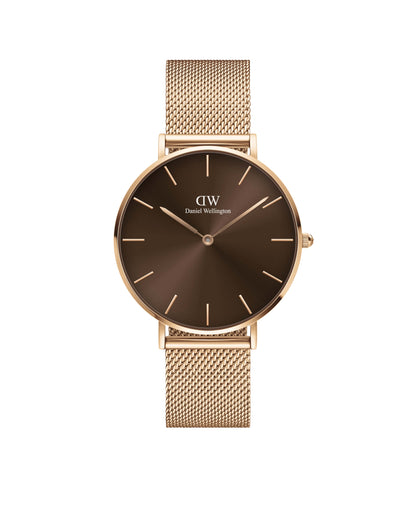 Daniel Wellington Brown Dial Unisex Analogue Watch - DW00100478