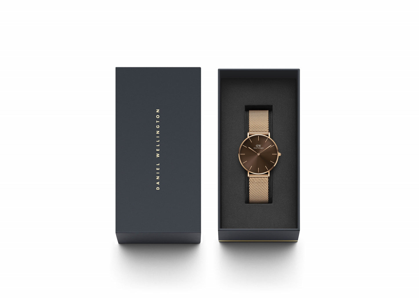 Daniel Wellington Brown Dial Unisex Analogue Watch - DW00100478