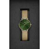 Daniel Wellington Green Dial Women Analogue Watch  DW00100480