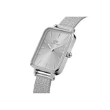 Daniel Wellington Women 20x26 mm Size Silver Dial Analogue Watch DW00100486