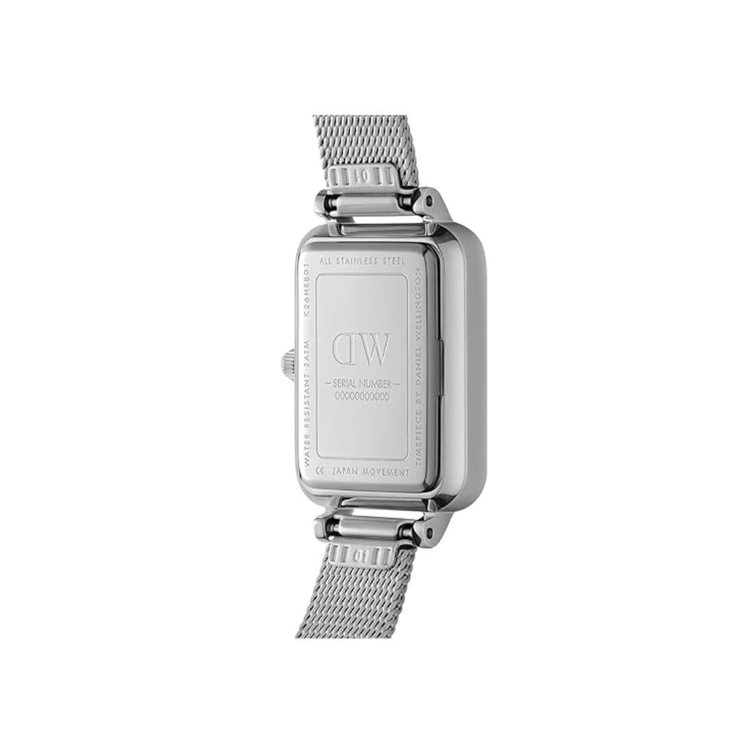 Daniel Wellington Women 20x26 mm Size Silver Dial Analogue Watch- DW00100486