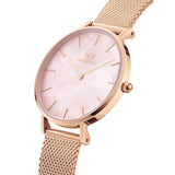 Daniel Wellington Pink Dial Women Analogue Watch  DW00100513