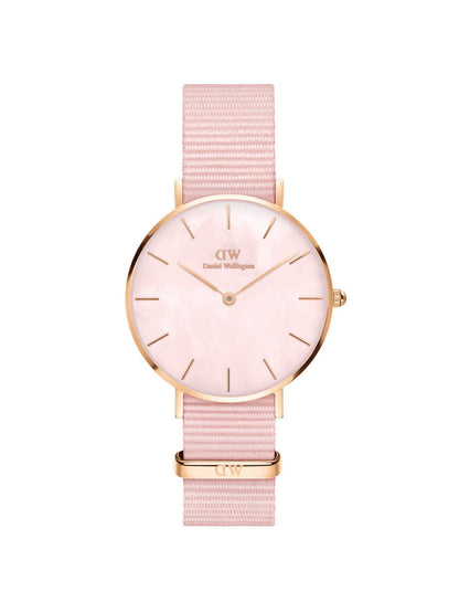 Pearl Pink Dial Women Analogue Watch