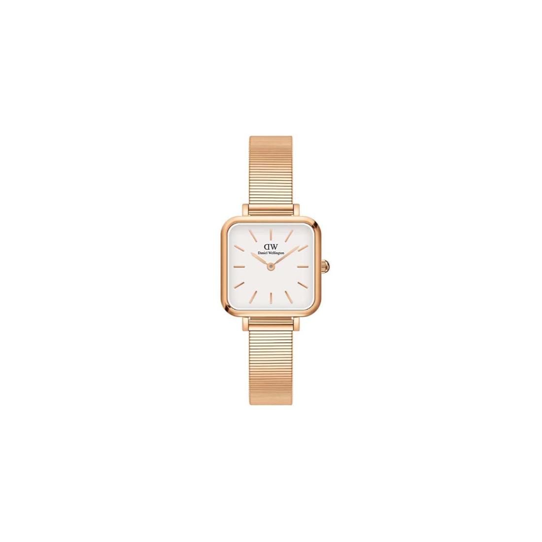 Daniel Wellington Quadro Studio 22x22 mm White Women Watch- DW00100517