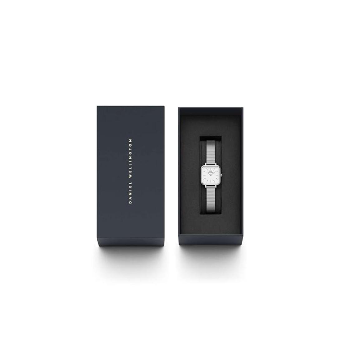 Daniel Wellington Women 22x22 mm Size White Dial Analogue Watch DW00100521