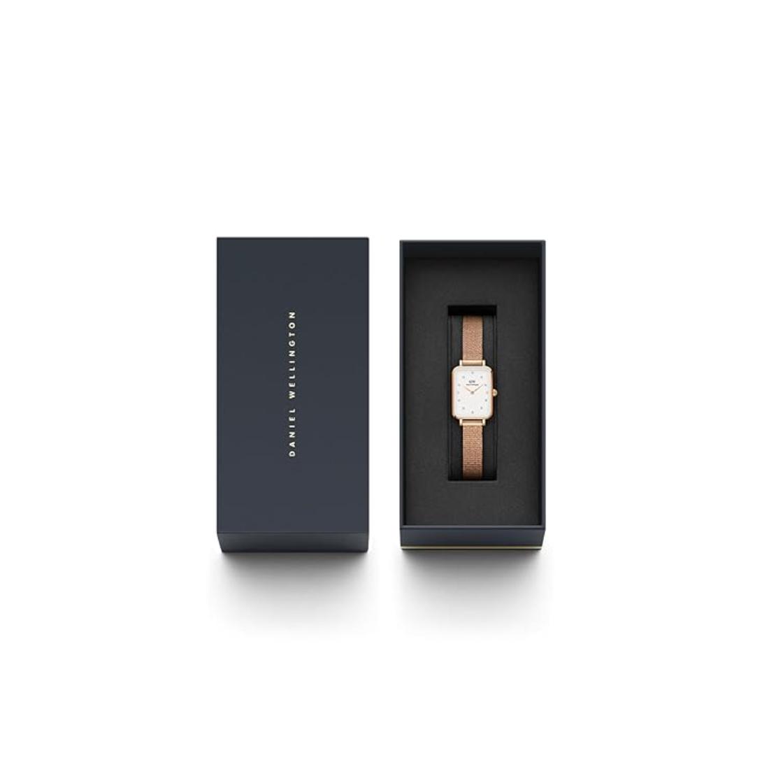 Daniel Wellington Women 20x26 mm Size White Dial Analogue Watch- DW00100527