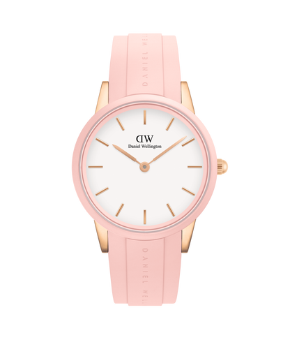 Daniel Wellington Men Iconic Motion Pastel Pink (10 ATM) 40 RG White Watch DW00100533