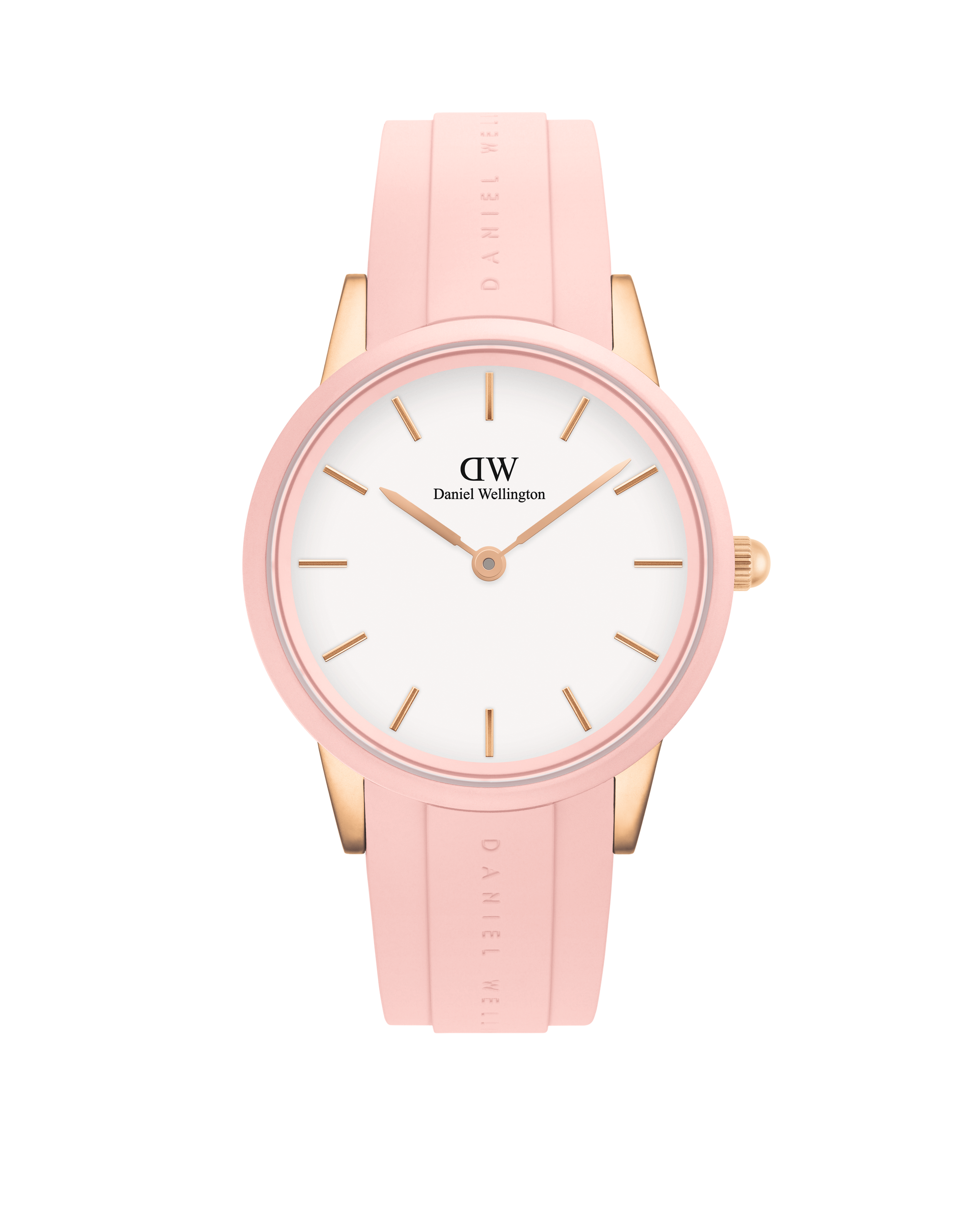 Daniel Wellington Men Iconic Motion Pastel Pink (10 ATM) 40 RG White Watch DW00100533