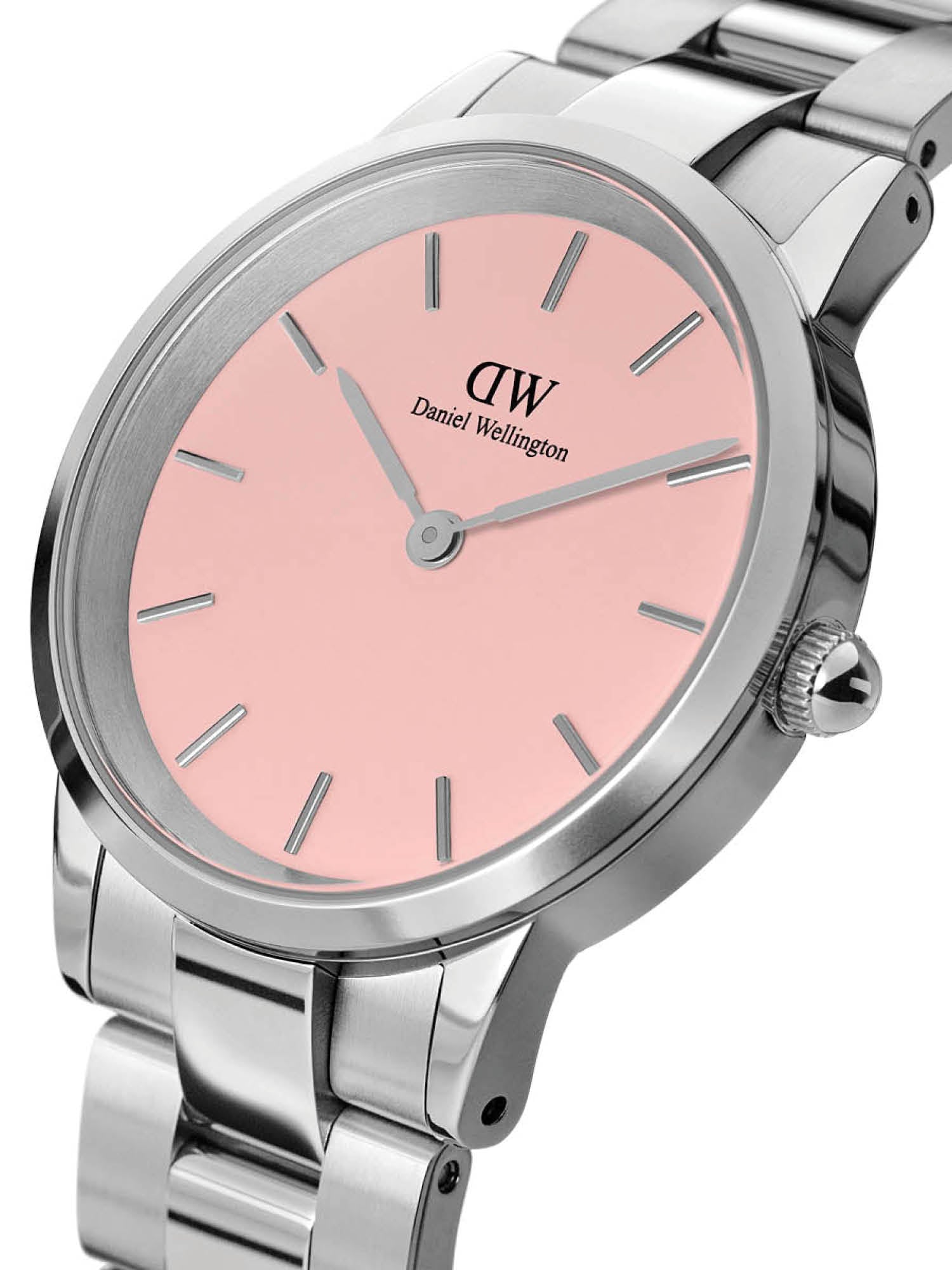 Daniel Wellington Women Iconic Link 28 S Pastel Pink Watch DW00100534
