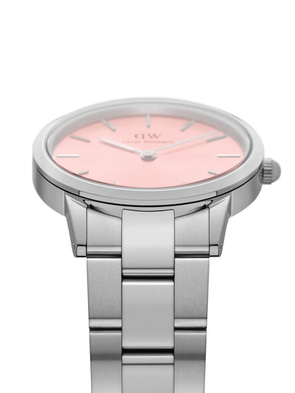 Daniel Wellington Women Iconic Link 28 S Pastel Pink Watch - DW00100534