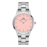 Daniel Wellington Women 36 mm Quartz Analog Pink Dial Stainless Steel Strap Watch DW00100536