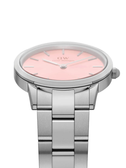 Daniel Wellington Pink Dial Unisex Analogue Watch - DW00100536