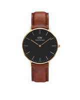Daniel Wellington Black Dial Unisex Analogue Watch  DW00100545