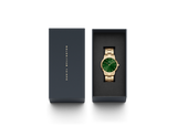 Daniel Wellington Green Dial Unisex Analogue Watch  DW00100553