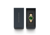 Daniel Wellington Green Dial Women Analogue Watch  DW00100554