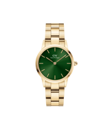 Daniel Wellington Women Iconic Link Emerald 28 G Green Watch DW00100555