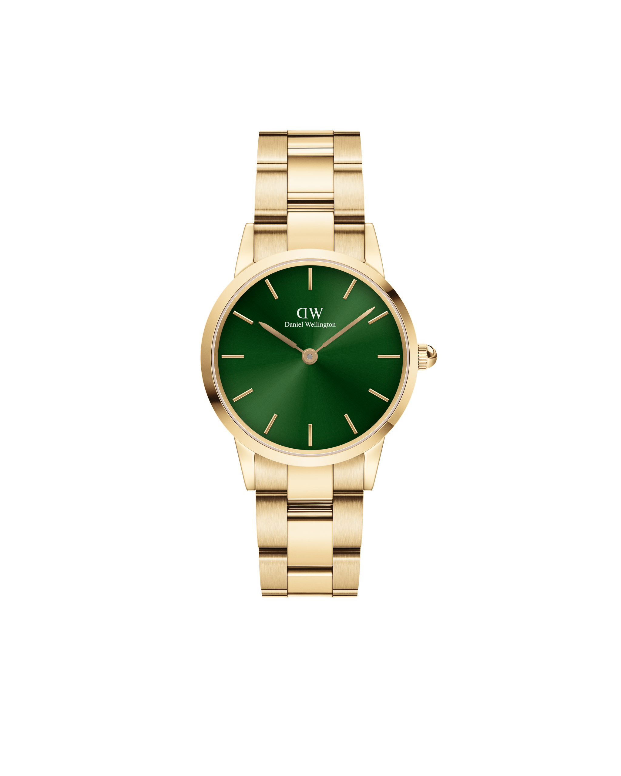 Daniel Wellington Women Iconic Link Emerald 28 G Green Watch DW00100555