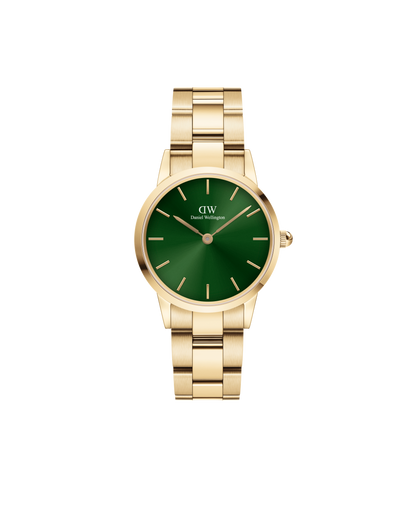 Daniel Wellington Women Iconic Link Emerald 28 G Green  Watch - DW00100555