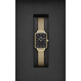 Daniel Wellington Women 20x26 mm Size Black Dial Analogue Watch DW00100557