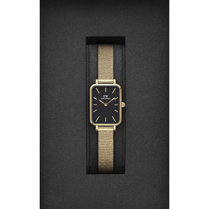 Daniel Wellington Women 20x26 mm Size Black Dial Analogue Watch- DW00100557