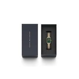 Daniel Wellington Women 20x26 mm Size Green Dial Analogue Watch DW00100561