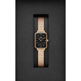 Daniel Wellington Women 20x26 mm Size Black Dial Analogue Watch DW00100579