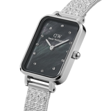 Daniel Wellington Mother of Pearl Black Dial Women Analogue Watch  DW00100581
