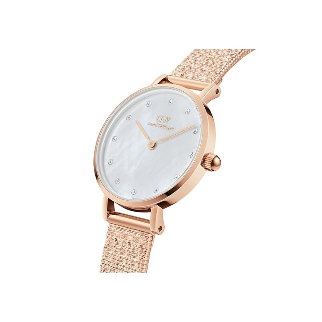 Daniel Wellington Women 28 mm Size White Dial Analogue Watch DW00100590