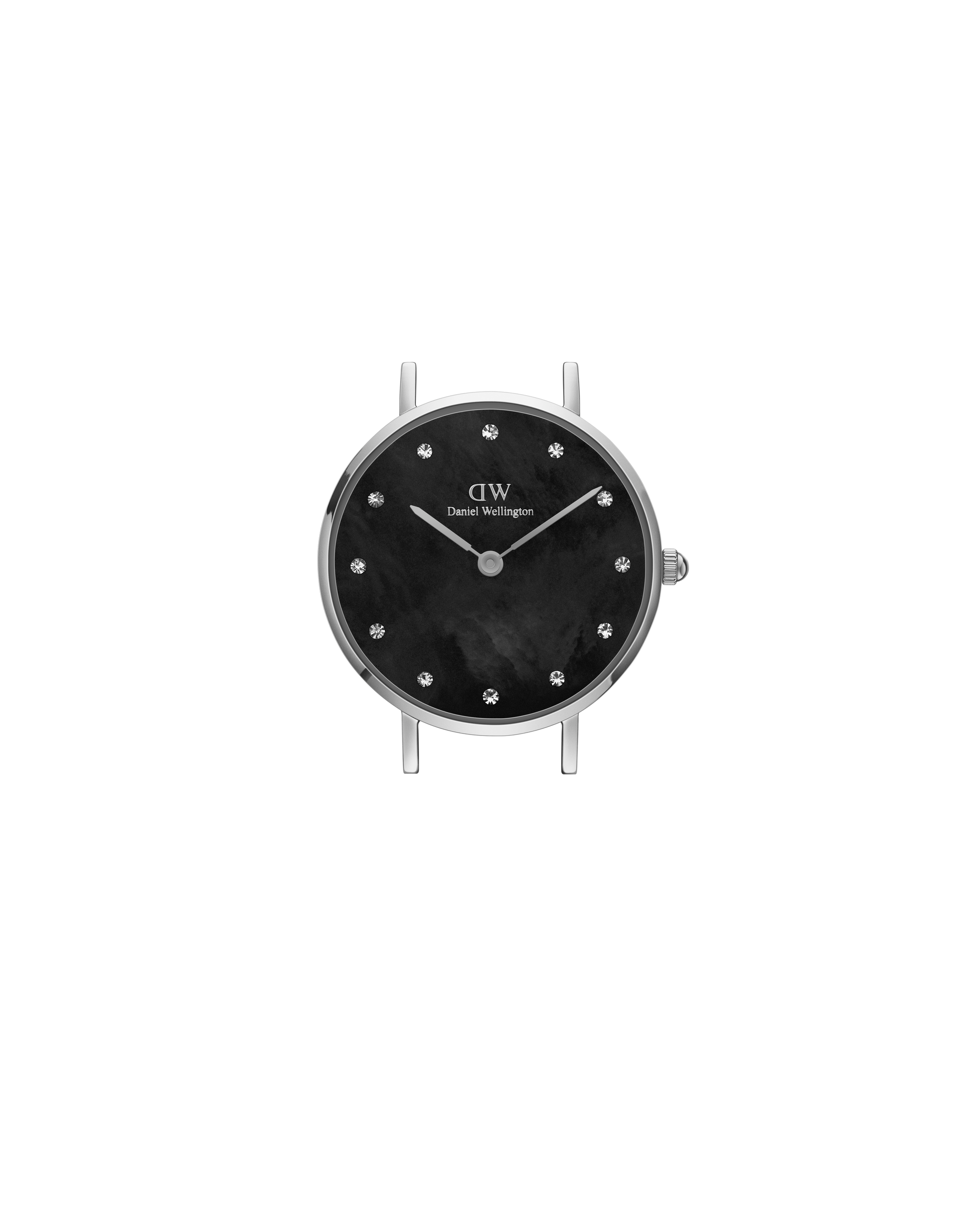 Daniel Wellington Mother of Pearl Black Dial Women Analogue Watch  DW00100593
