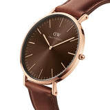 Daniel Wellington Brown Dial Men Analogue Watch  DW00100627