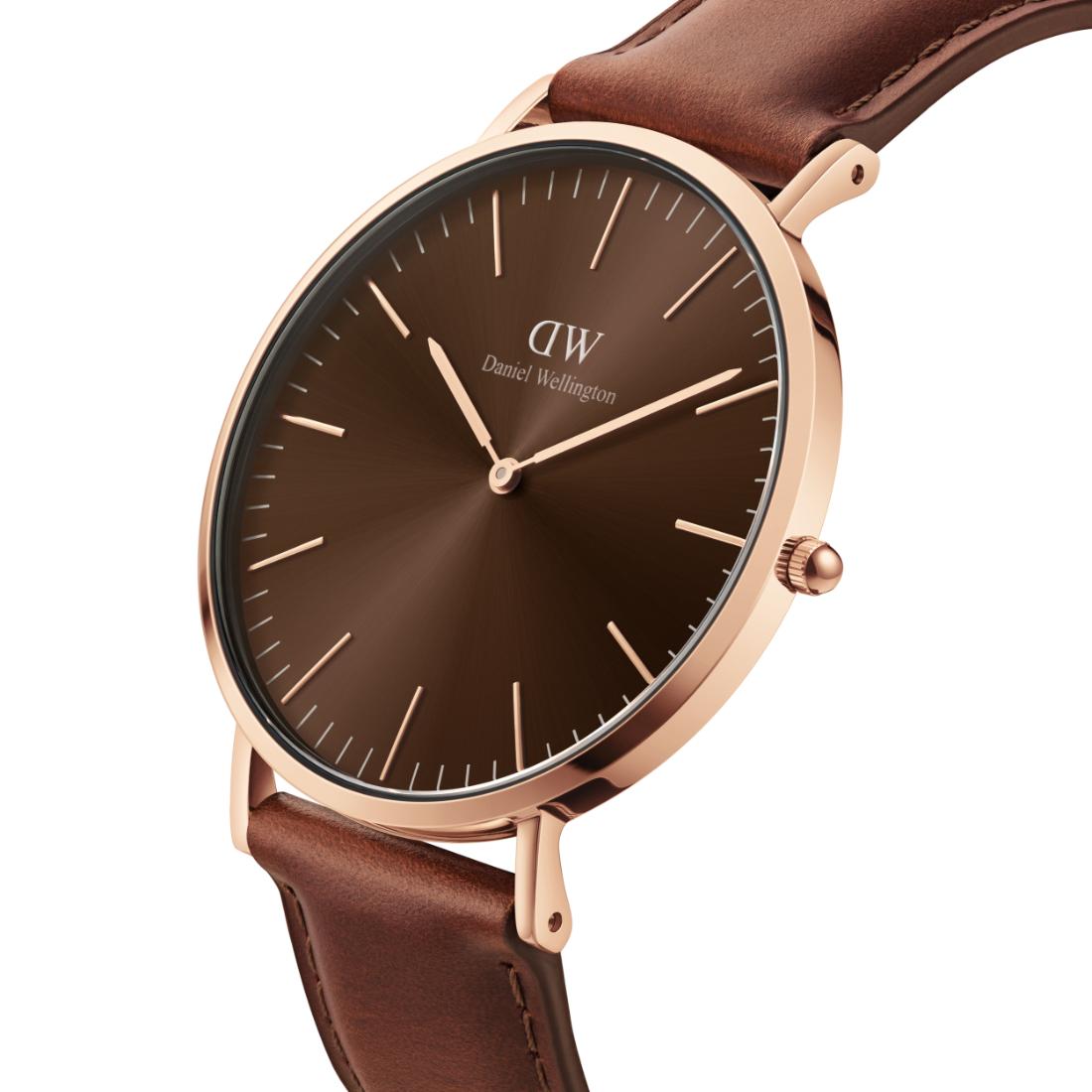 Daniel Wellington Brown Dial Men Analogue Watch  DW00100627