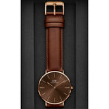 Daniel Wellington Brown Dial Men Analogue Watch  DW00100627