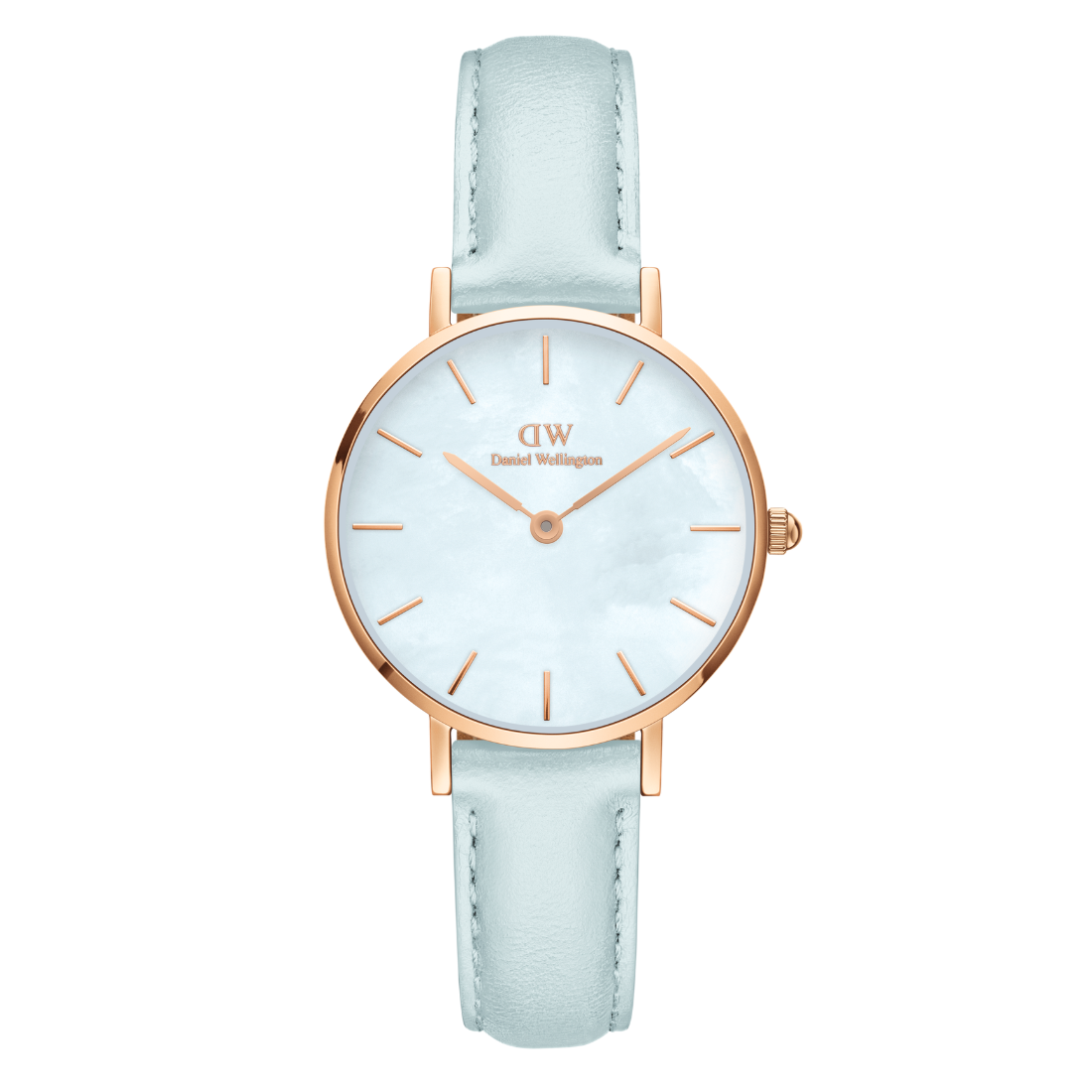 Daniel Wellington Petite 28 mm Blue Dial Women Analogue Watch  DW00100635